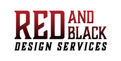 Red & Black Design Services Store