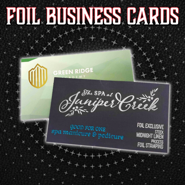 Foil Business Cards