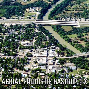2025 Bastrop Texas Aerial Photograph Wall Art
