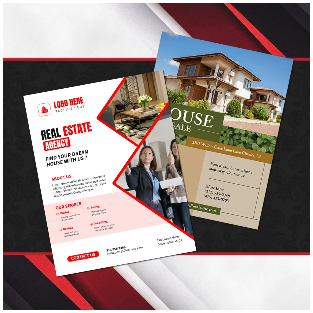 Flyer Sales Sheet Menu Printing Bastrop TX