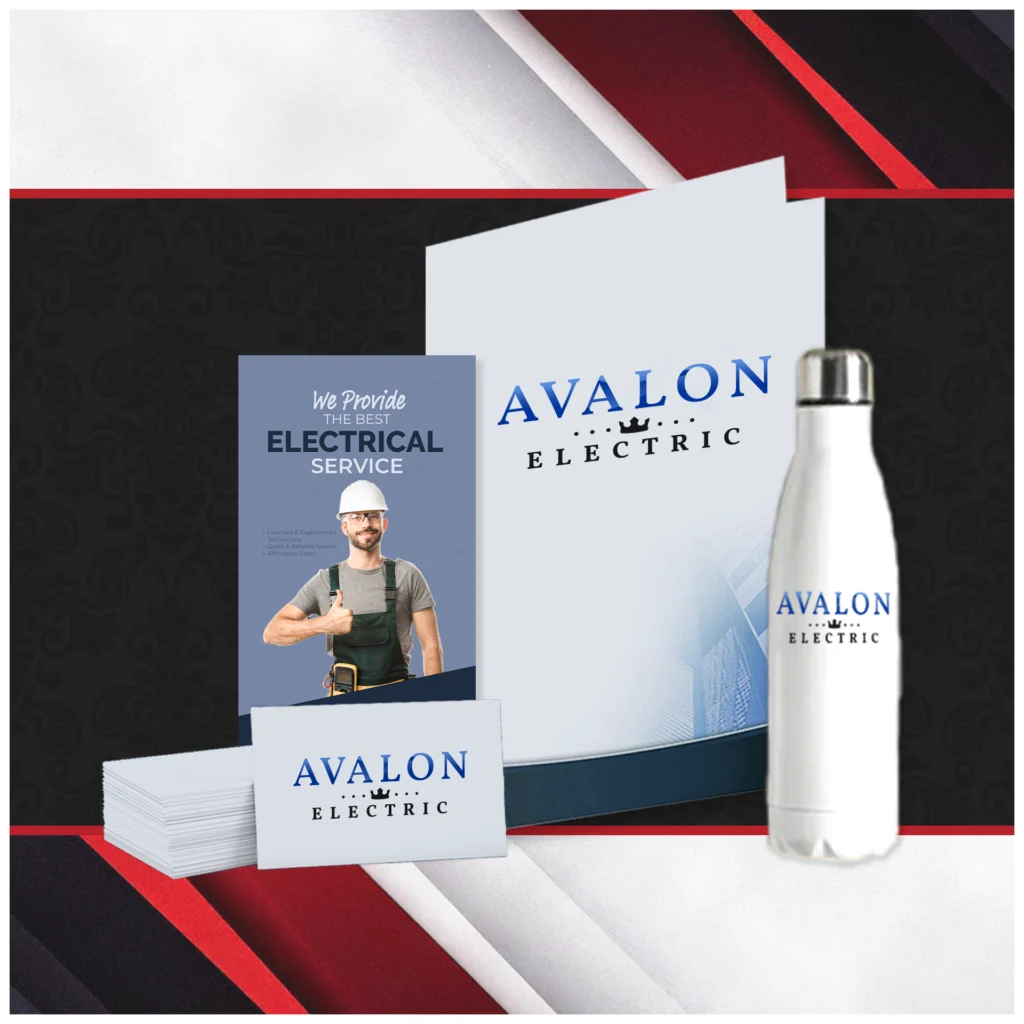 Business Card Merchandise Promotional Items Folders Brochure Rack Cards Bottle Bastrop TX